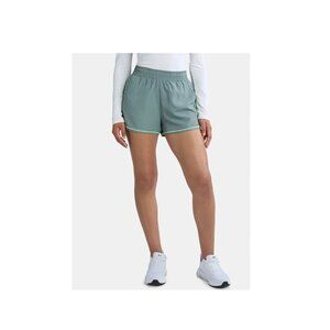 NWT Women’s Green Athletic Running Shorts – Size Medium 8-10 - Moisture-Wicking